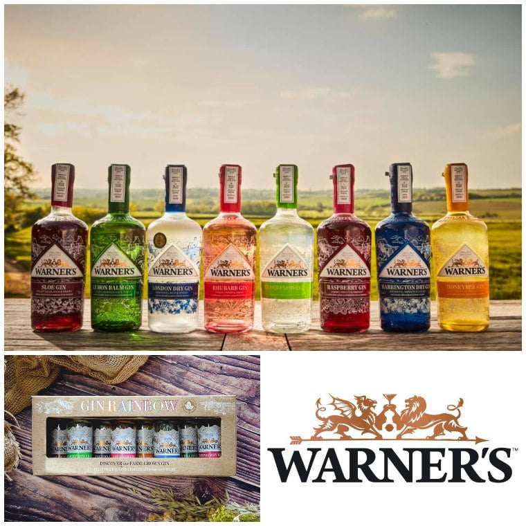 Warners Gin Distillery !00 Natural Award Winning UK Home Delivery