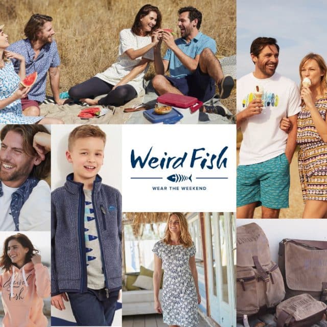 Weird Fish UK Casual Clothing Men Women Kids Worldwide Delivery