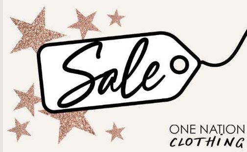 One nation Clothing Sale