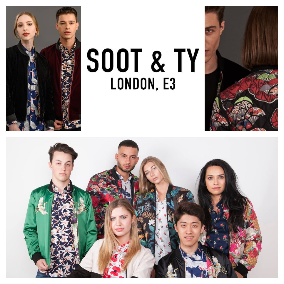 Soot & Ty London Online Store for uniquely designed jackets and shirts for men and women