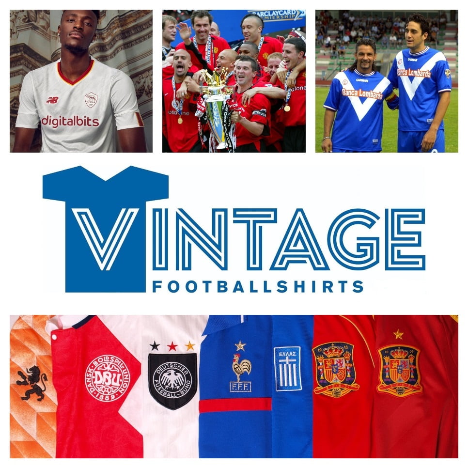 Authentic Vintage British & International Football/Soccer shirts