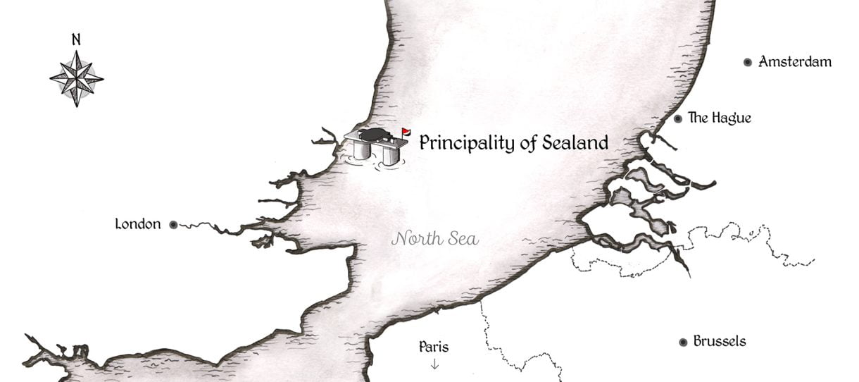 The Principality of Sealand Buy a Noble Title Lord, Lady, Duke, Duchess